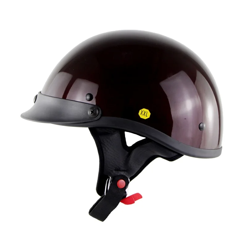 Летний мотоциклетный шлем Casco для скутера с полулицевым покрытием черепом в