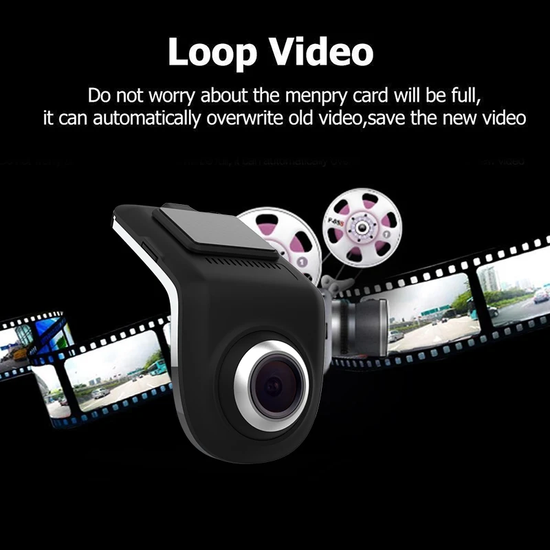 VicTsing 1080P Two-way Car WiFi ADAS Recorder Navigation FHD Car DVR Camera Video Recorder G-sensor USB Driving Recorder Android (11)