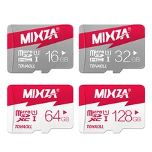 Real capacity memory card 8g micro sd card 32 GB class 64GB 10 microsd TF Card SD adapter+card reader+red packaging Freeshipping
