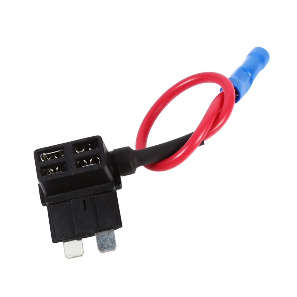 Piese de schimb auto 5Pcs Add Circuit Medium Tap Piggy Back Standard Blade Fuse Boxe Holder ATO ATC Piggy Back Tap for fast and quick install NEW