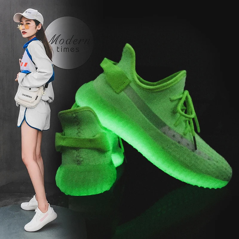 

2019 Spring/Summer New Women Breathable Mesh Casual Sneakers Reflective Oxford Sole Student Coconut shoes White Sneakers