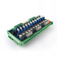 12-канальный PLC AC усилитель плата вывода контрольный тиристорный оптопара в корпусе 24V релейных платов