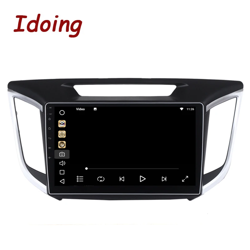 Idoing 1Din 8 Core 10 2 дюймов Android8.0/7 1 автомобильный мультимидийный навигатор плеер для