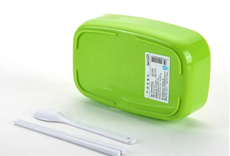 Japan style bento box plastic lunch box with soup storage box simple microwaveble tableware with bags