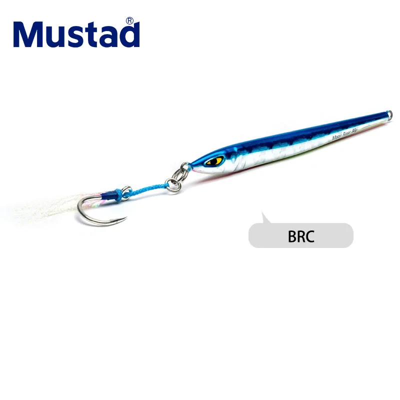 Mustad Moon Riser Jigs MJIG03 железная пластина приманка поддельные приманки сильная тяговая сила рыболовные Крючки рыболовные принадлежности PESCA 150 г 200 г 250 г