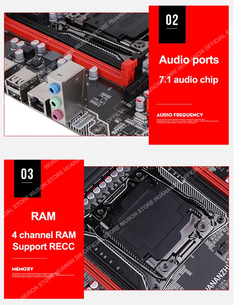 Фирменная Новинка HUANANZHI X99 материнская плата с M.2 NVMe SSD слотом скидка X99 LGA2011-3 материнская плата 4* DDR3 4* USB3.0 10* SATA3.0 порты