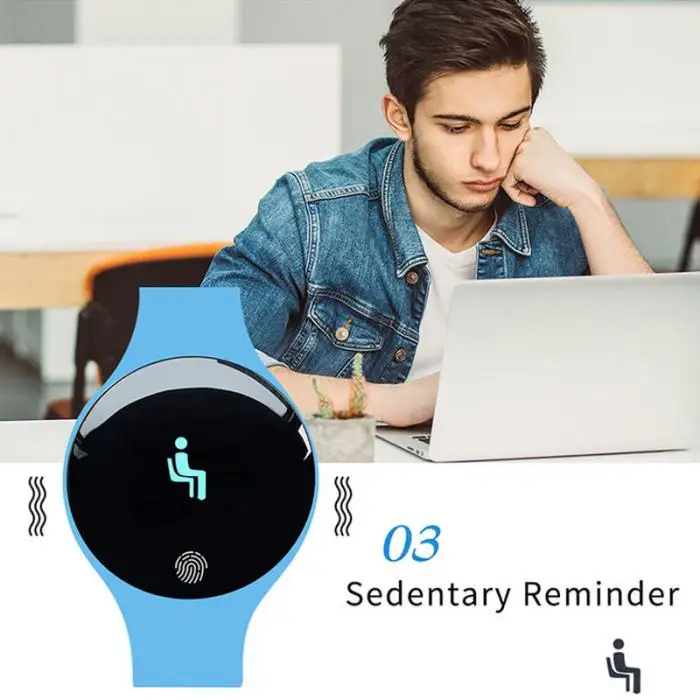 Многофункциональный Для мужчин Для женщин дети умные часы вибрационного будильника браслет счетчик шагов Bluetooth Шагомер Спорт для оснащения Для мужчин t
