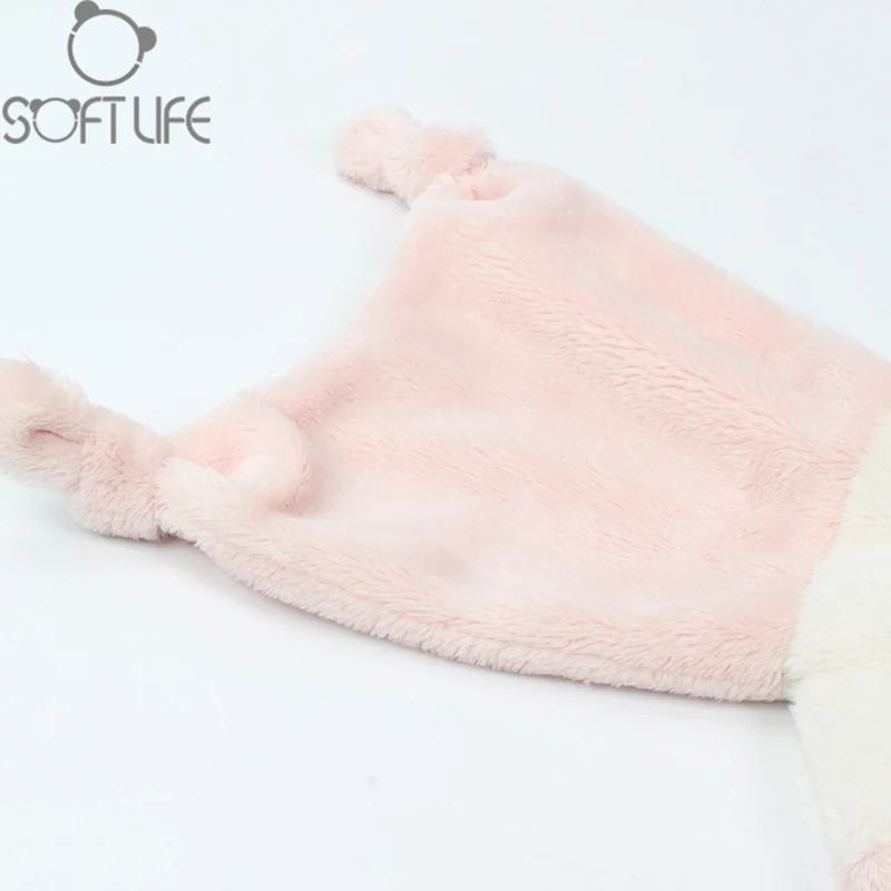Baby Infant Cute Rabbit Plush Doll Toy Comfort Towel Soft Appease Doll Stuffed Animal Bunny Toy Playmate Calm Educational Dolls (24)