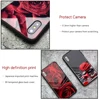 FinderCase for iPhone 6 Case Hard Back Cover Glass Red Rose Floral Case for iPhone 6 6S plus 8 7 plus X XR XS MAX 11 12 pro max ► Photo 3/6