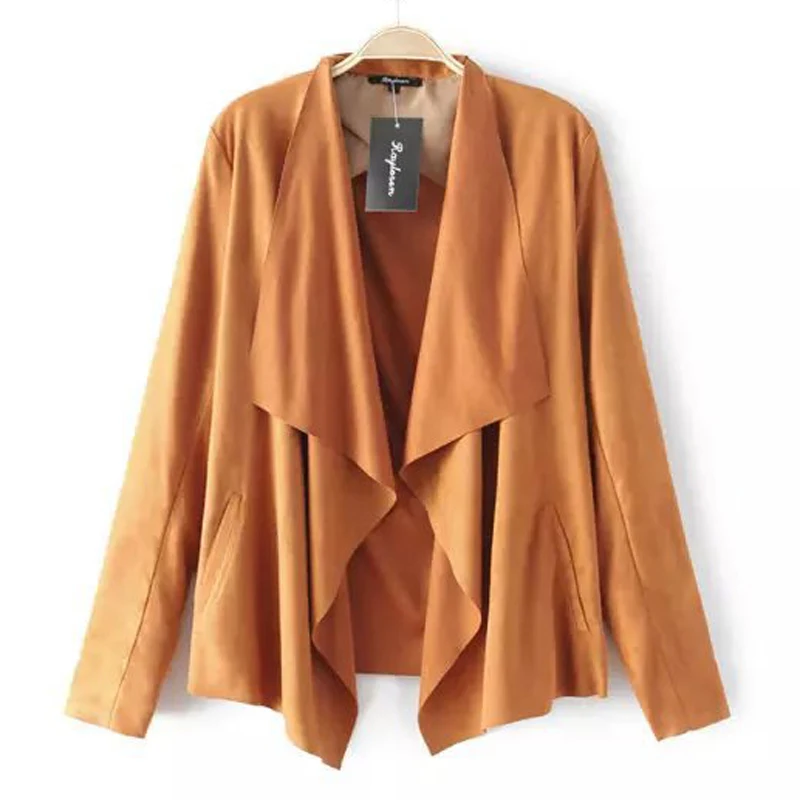 Popular Leather Waterfall Jacket-Buy Cheap Leather