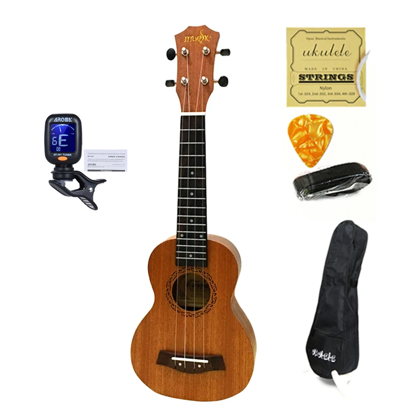 Najtaniej SevenAngel gorący sprzedawanie Ukulele koncert sopran Tenor Ukelele Mini hawaje gitara akustyczna elektryczne Ukulele Cavaquinho odebrać EQ