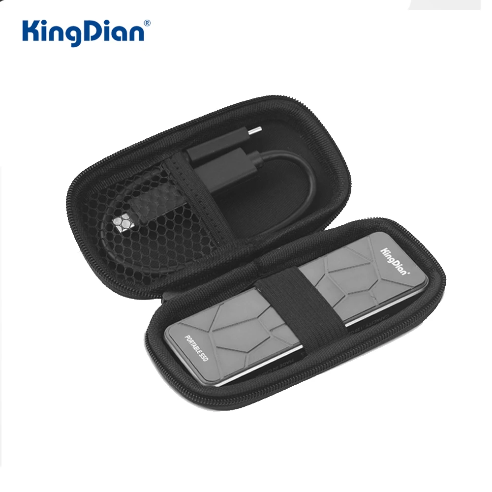 KingDian 노트북 휴대폰용 외장 솔리드 스테이트 드라이브 조명, 외장 SSD, 120GB, 250GB, 500GB M,2 SSD 2280, USB 3.0