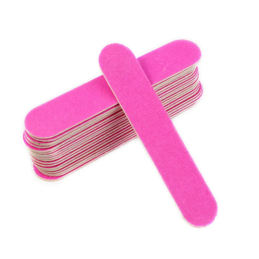 

2017 20PC Nail Art Manicure Buffer Buffing Sanding Crescent Sandpaper Grits nail file