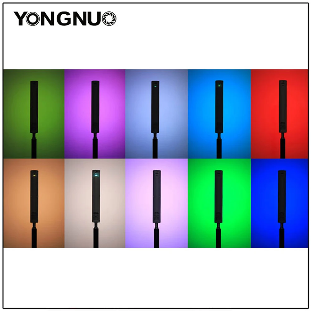 Светодиодный видеосветильник Yongnuo YN60 Pro RGB 3200 5500K с аккумулятором 5200 мА · ч для DSLR