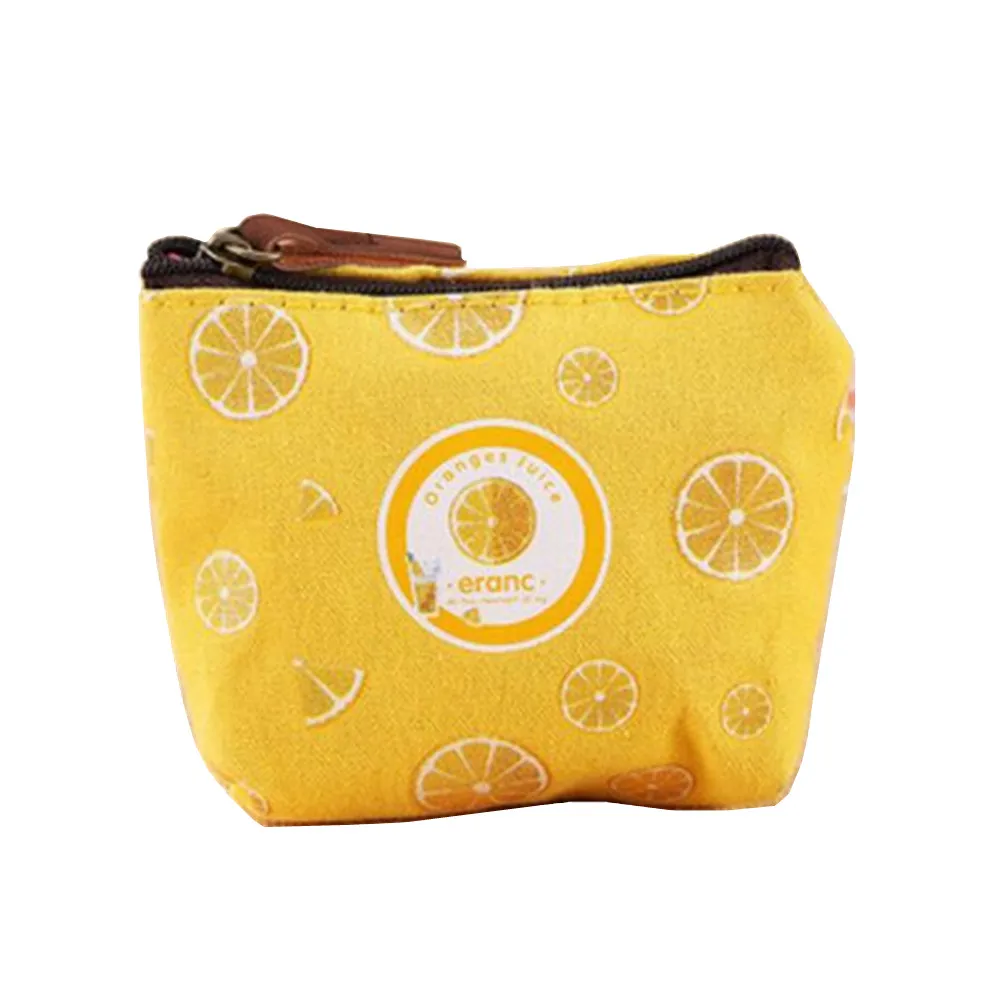 Леди девушка женщина стильные мини Кошельки Симпатичные Chic Прекрасный фруктовый