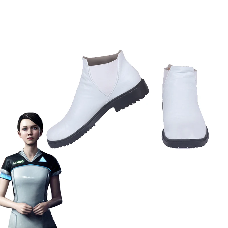 

Game Detroit: Become Human KARA Cosplay Shoes Code AX400 Agent Boots Halloween Carnival Cosplay Accessories Custom Made