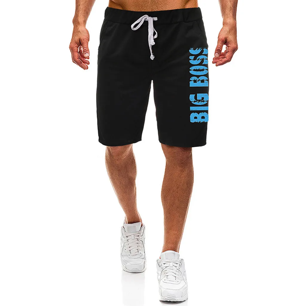 Мужские, быстросохнущие шорты высокое качество пляжная одежда мужские шорты модные Для мужчин с летним принтом сундук пляж с эластичной резинкой на талии шорты для бега