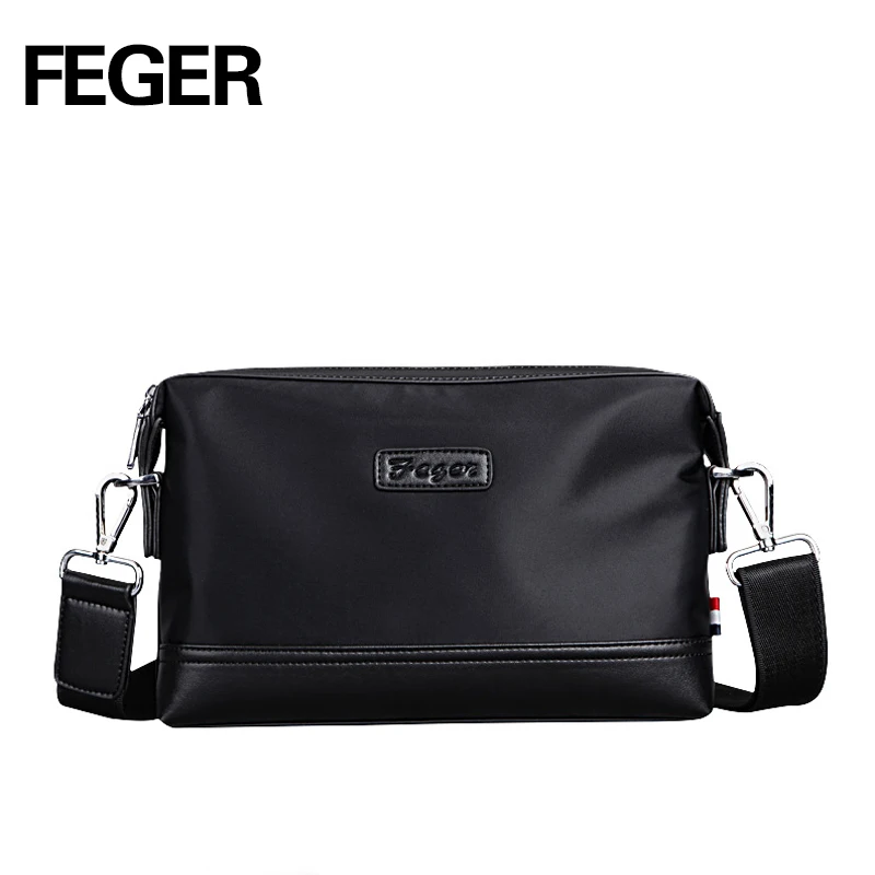 

FEGER fashion brand long waterproof oxford cloth clutch wallet male zipper phone bolsas men camouflage clutch bag purse
