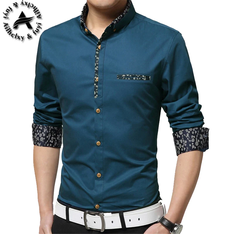 2016 New Autumn Fashion Brand Men Clothes Slim Fit Men Long Sleeve ...