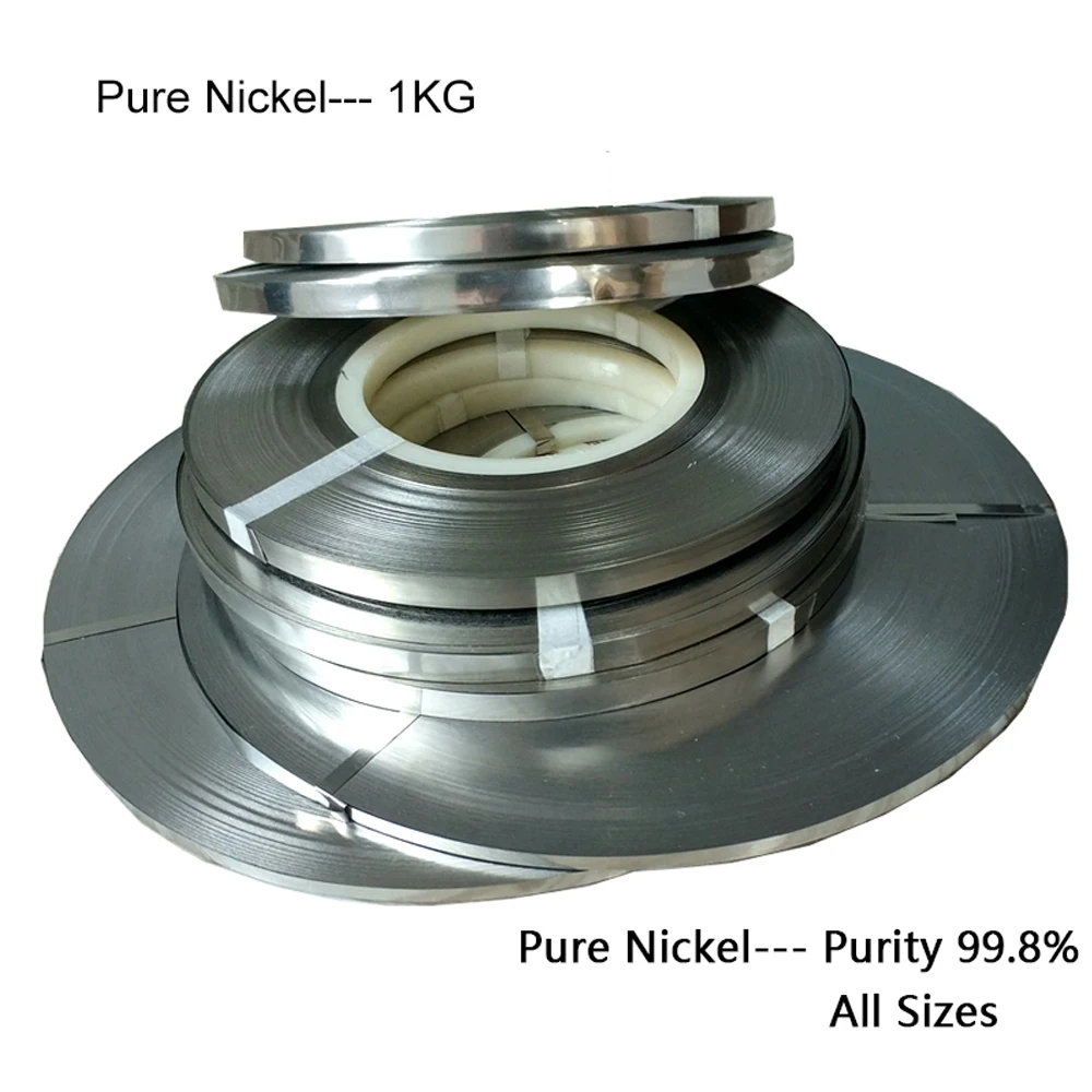 1.0kg Pure nickel strip all size pure nickel sheet Spot welding for