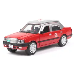1/32 Diecasts & Toy Vehicles Гонконг модель автомобиля такси коллекционная машинка игрушки для детей Рождественский подарок