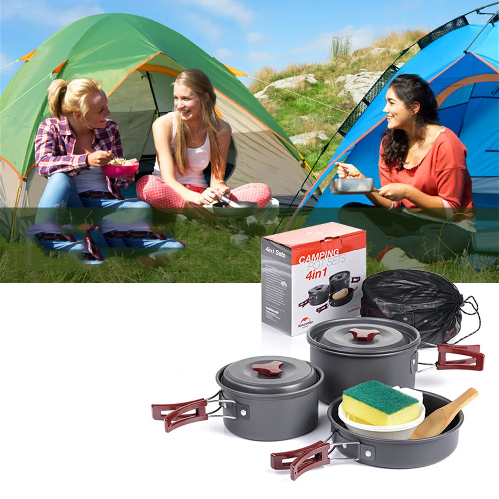 Naturehike Outdoor Camping cookware set camping utensils set tableware set crockery travel Tableware Utensils hiking picnic set Naturehike Outdoor Camping cookware set camping utensils set tableware set crockery travel Tableware Utensils hiking picnic set