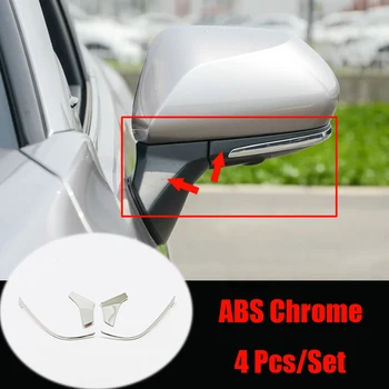

For Toyota Camry 2019 2020 Car Accessories Stainless Steel Car Rearview Mirror Decoration Strip Cover Trim Car Sticker Styling 4