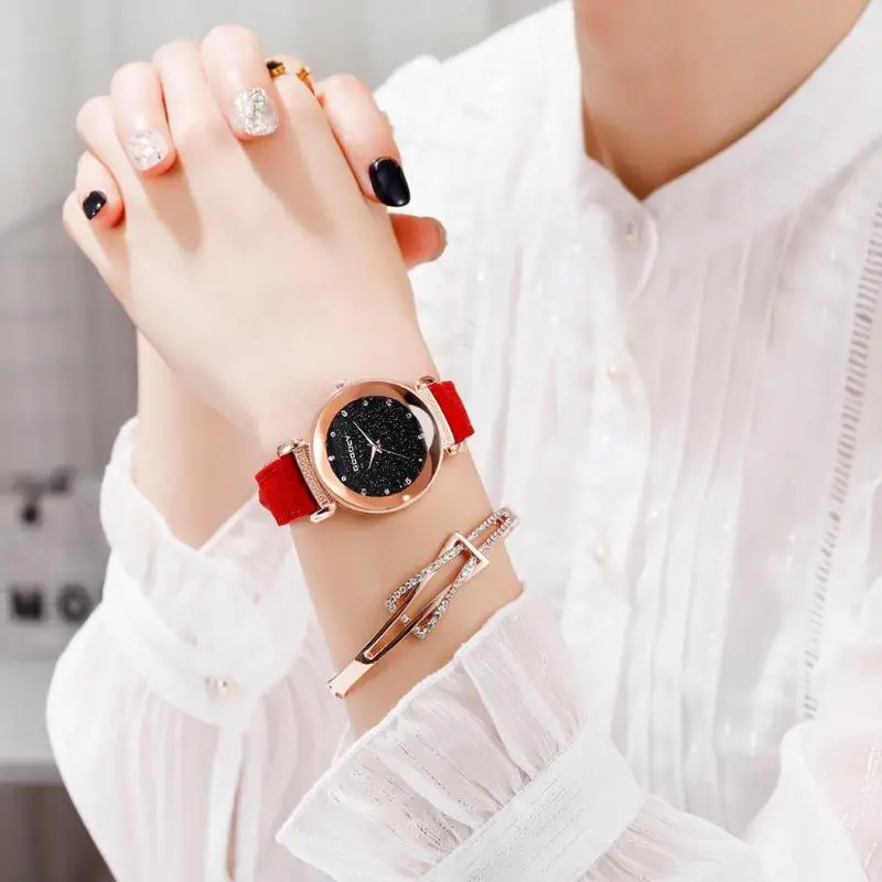 

Luxury Fashion Women Watches Magnetic Starry Sky Female Clock Quartz Wristwatch Ladies Wrist Watch reloj mujer relogio feminino
