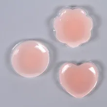 5 пар/лот) Для женщин Стикини сексуальный силиконовый накладки на грудь