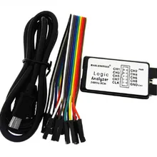 1 шт. Новое поступление USB логический анализатор 24 м 8CH, MCU ARM FPGA DSP инструмент отладки