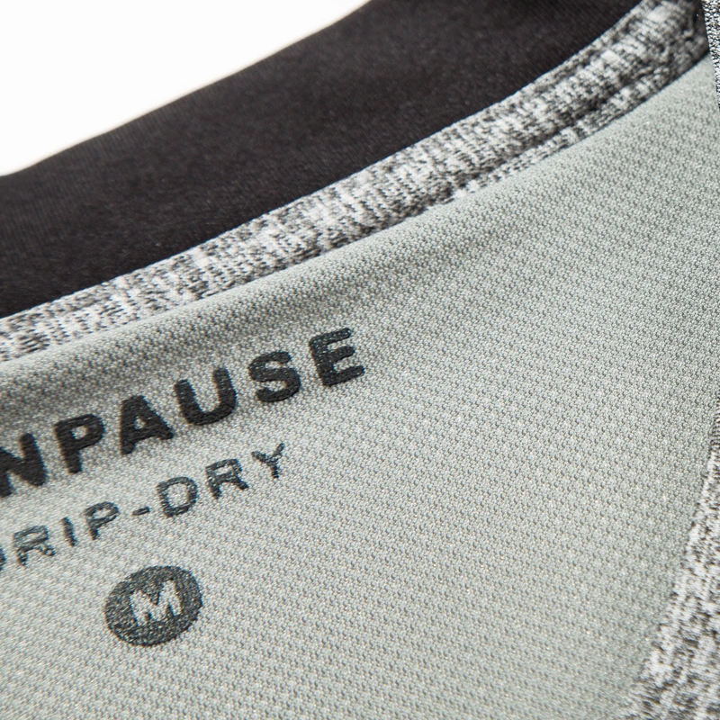 Новое поступление KANPAUSE Для мужчин, облегающее платье с длинным рукавом, футболка для бега спортивная одежда