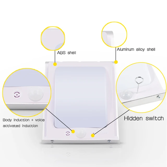 Newest Garden Solar Light 16 Led Bulbs Wall Lights Solar Led Lamp