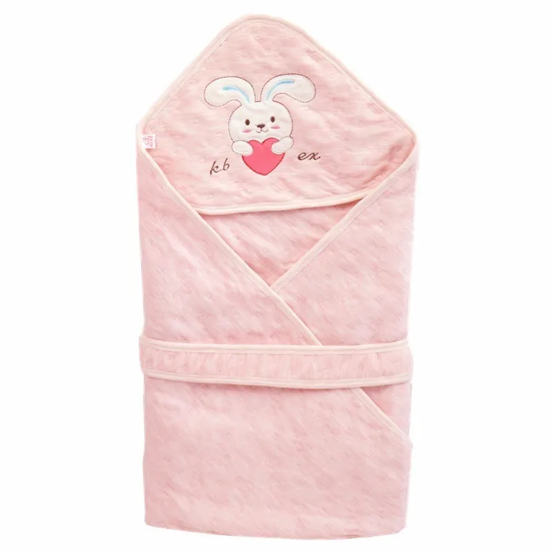 Хлопковое одеяло для малышей, спальный мешок Bebe, пеленальный конверт для одеяльца для новорожденных спальные принадлежности, детское постельное белье с рисунком - Цвет: O90CN