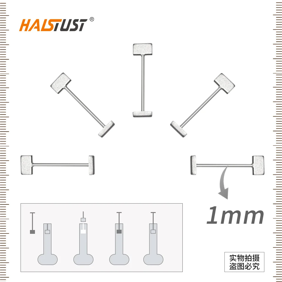 50 шт. система выравнивания плитки 1 мм нивелировщик для плитки сменный штифт для плитки из нержавеющей стали иглы для плитки строительные