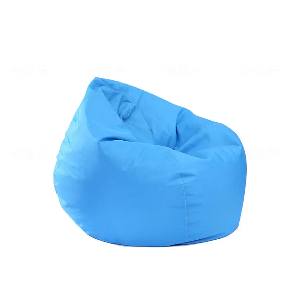 Просто чехол незаполненный Lounge Bean Bag домашний мягкий ленивый диван уютное кресло без подлокотников прочная мебель мягкий спальный мешок кровати - Цвет: Небесно-голубой