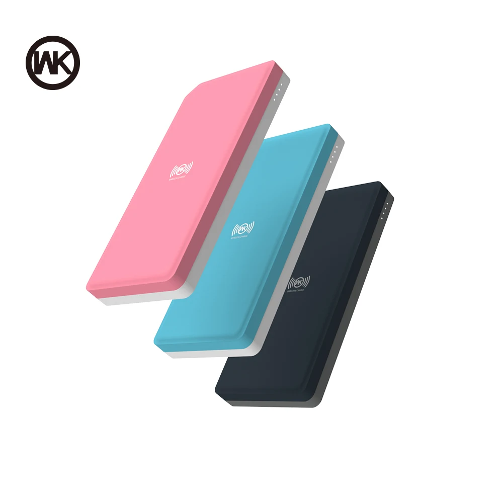 WK DESIGN Wireless Power Bank 10000mah Portable Charger for Xiaomi Power bank iPhone X Pocophone F1 Bateria Externa Battery Bank WK DESIGN Wireless Power Bank 10000mah Portable Charger for Xiaomi Power bank iPhone X Pocophone F1 Bateria Externa Battery Bank