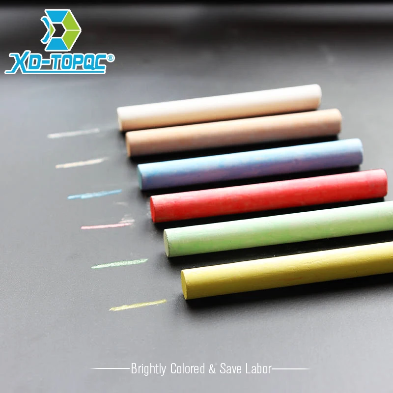 Chalk Pen Drawing Chalks For Blackboard 6 Colors Stationary Office School Supplies Accessories 12 pcs/Lot liquid chalk pen chalk pencils chalk pens drawing chalk