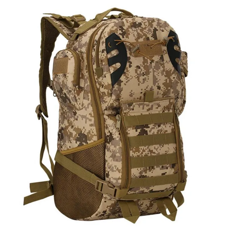 2017 45L System Backpacks For Mens Designer Laptop Backpack Army Travel Bag Large Camouflage Bag ...