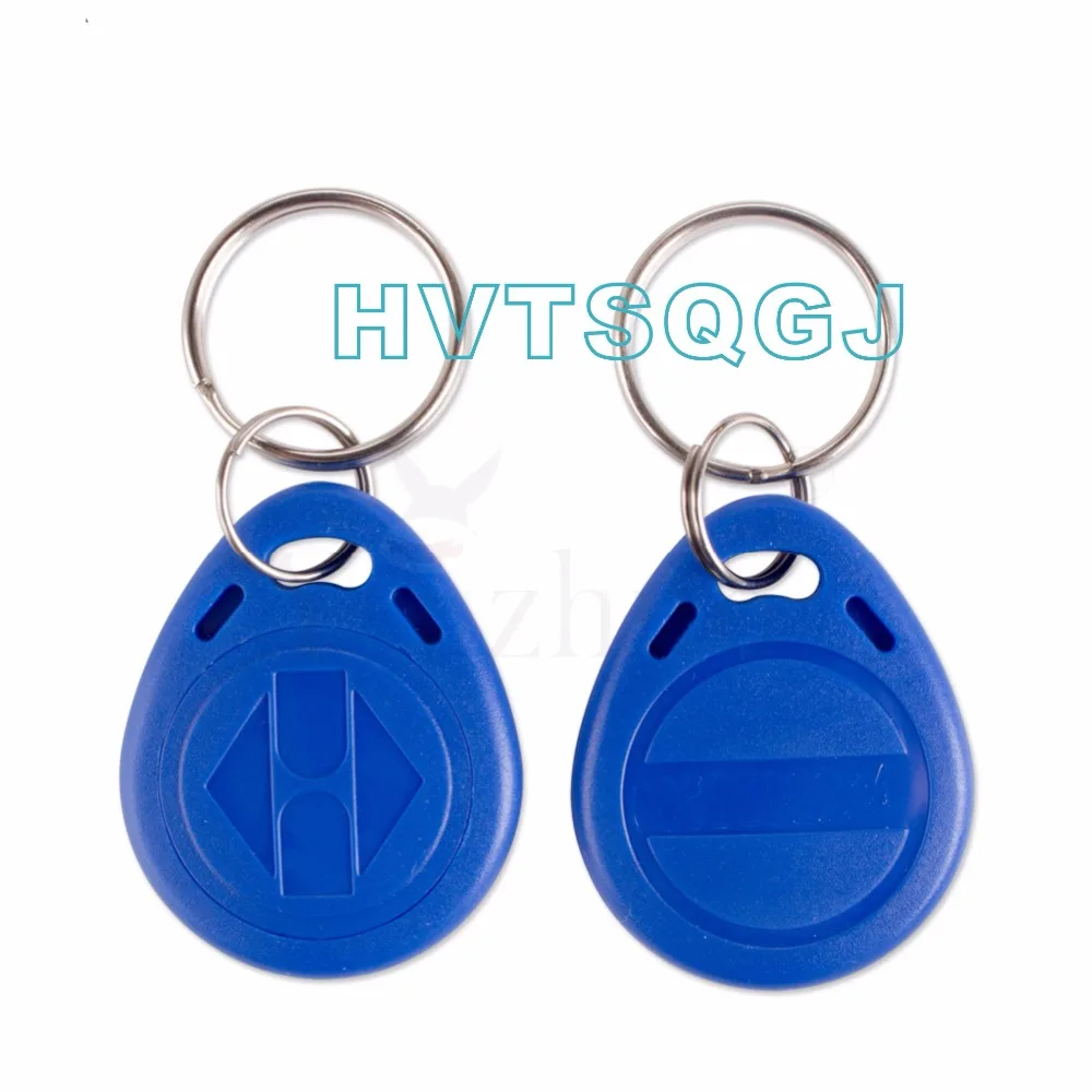 

20pcs/bag RFID hotel key fobs EM4305 chip 125KHz rewritable read and write proximity ABS tags access control