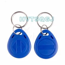 

20pcs/bag RFID hotel key fobs EM4305 chip 125KHz rewritable read and write proximity ABS tags access control