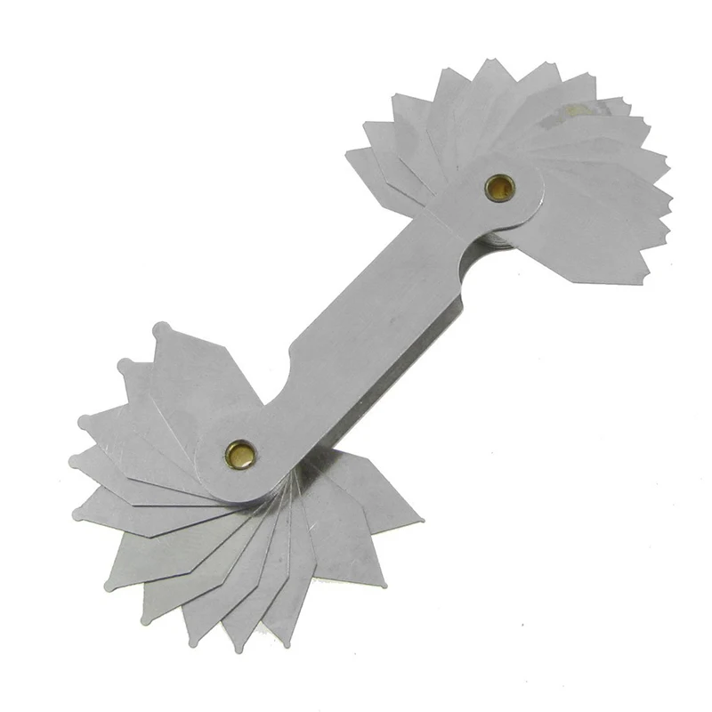 

R0.3-1.5 mm Measure Tool in metal 26 Blade radius Gauge