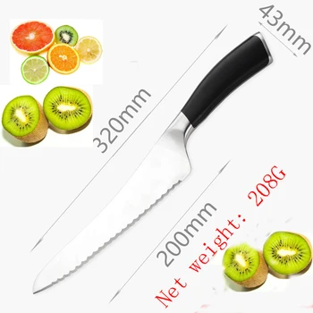

High Quality Stainless Steel Chinese Chopping Knife Frozen Meat Cleaver Kitchen Chef Cooking Knife Faca De Cozinha Kitchen Tools