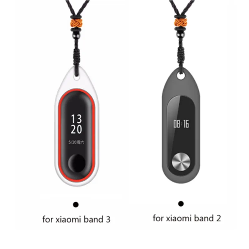

Genuine Anti-lost Strap Pendant for Xiaomi Band 3 Silicone Case Wrist strap Decoration Accessories ,For Mi Band 3 Watch strap