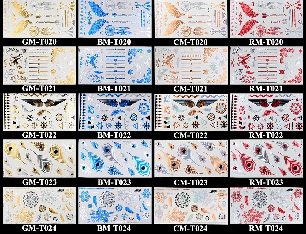 1 лист, 8 видов конструкций, золото, серебро, вспышка, металлик, временная татуировка, наклейка, сексуальный продукт, женские волосы, рука, рукав, боди-арт, ювелирное изделие, наклейка