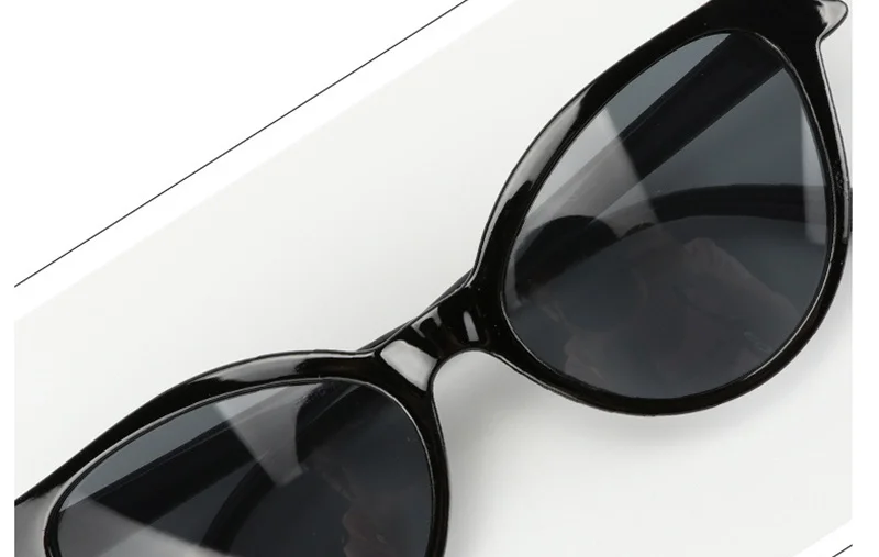 LeonLion Винтаж кошачий глаз солнцезащитные очки для женщин для элегантный роскошный Защита от солнца очки Твердые Óculos Feminino путешествия