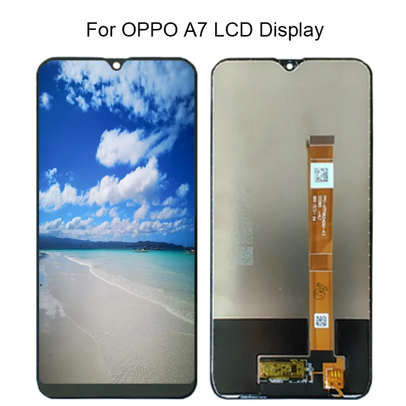 Для OPPO A7 ЖК-дисплей + сенсорный экран 6 2 дюйма дигитайзер стеклянная панель в
