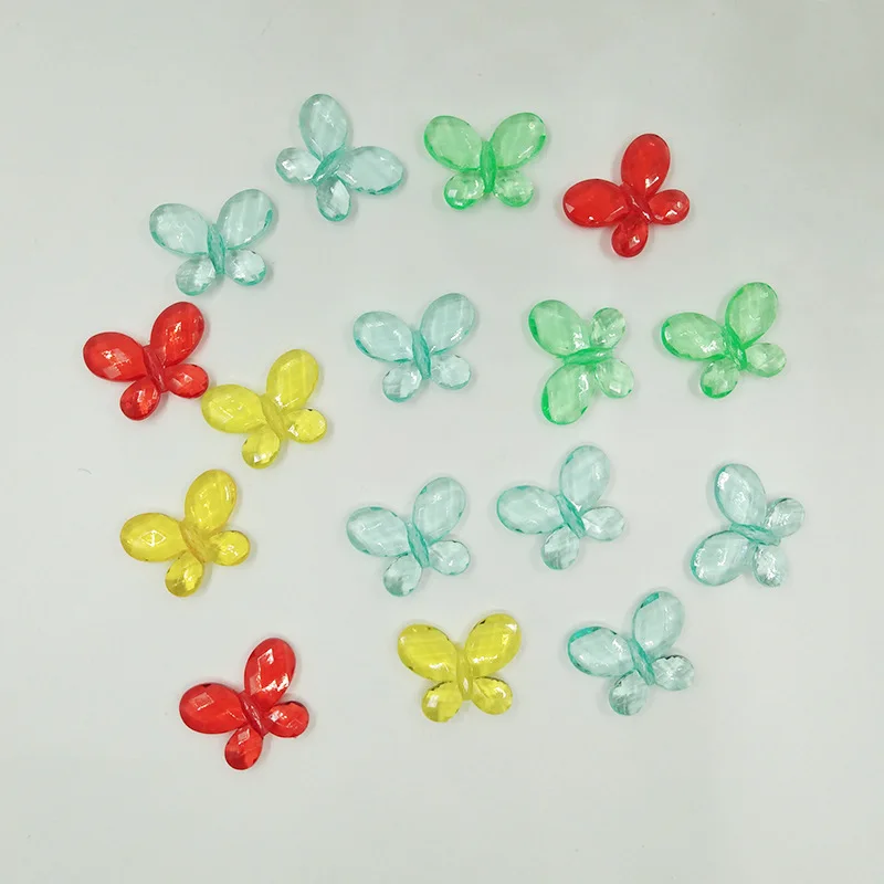

Acrylic Rhinestone Applique for Handicrafts Phone Case Stickers Crystals cut surface Butterfly Crafts Flatback DIY Rhinestones