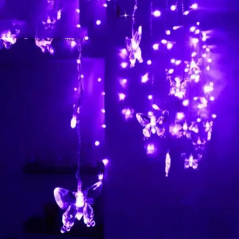 

Multicolor LED String  Holiday Christmas Light Garlands 5m 216 LEDa  Butterfly EU AU PARTY Wedding  Decoration Light