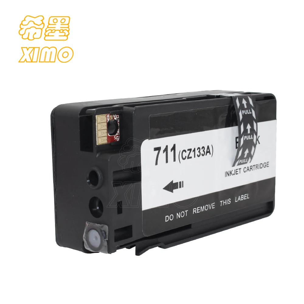 

XIMO 1 PACK printer inkjet cartridge for hp711, 711XL BLACK CZ133A ink for HP DesignJet T120 T520