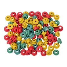 100 шт. цветная Т-образная игла Подушка износостойкая игла Подушка Татуировка рукав татуировки расходные материалы тату оборудование